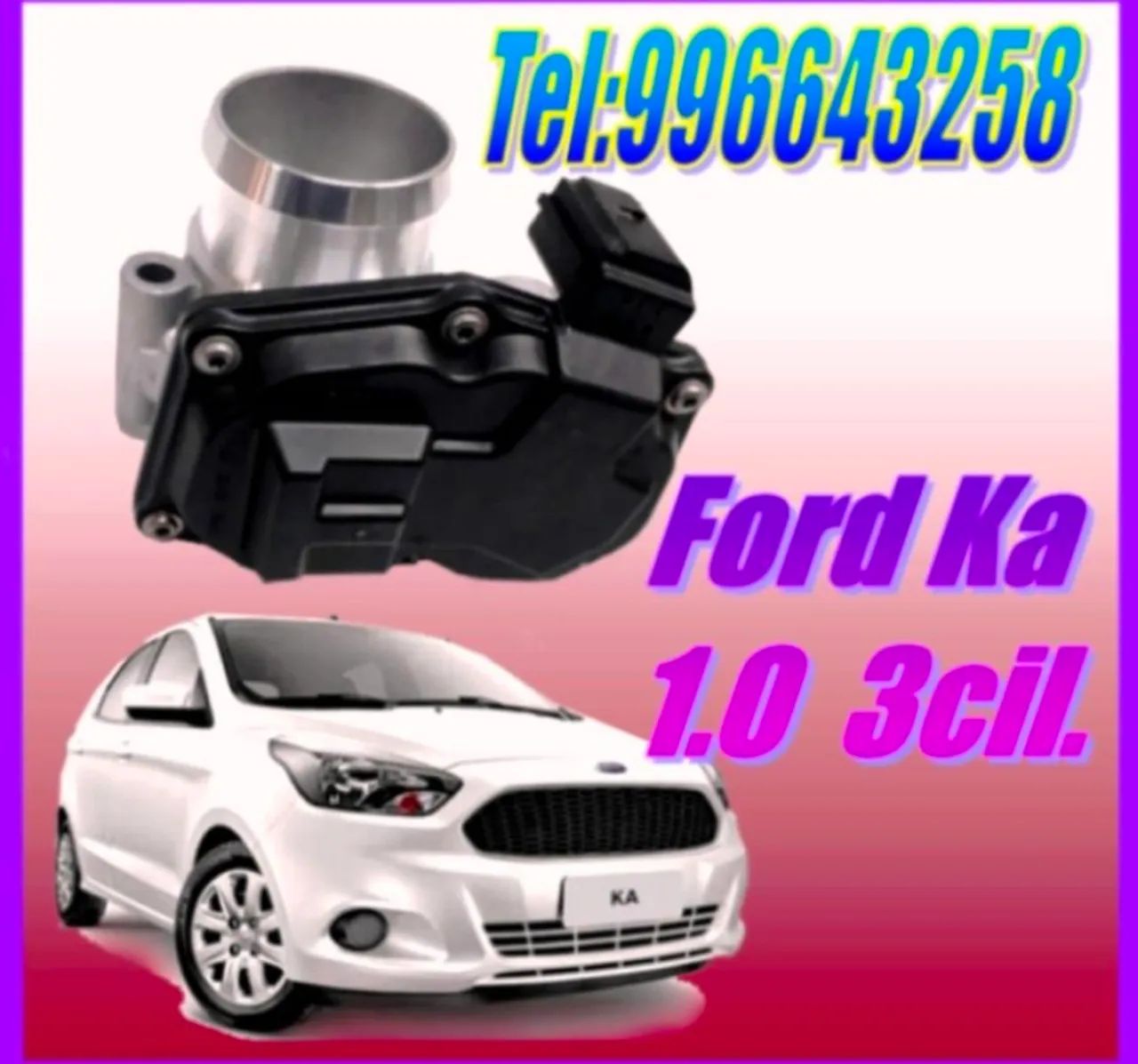 Corpo de borboleta Ford Ka - Foto 3