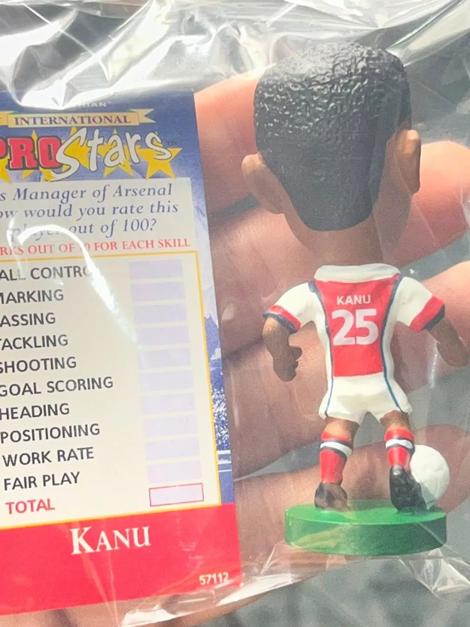Prostars Corinthian Kanu Arsenal. Peça de colecionador. - Hobbies
