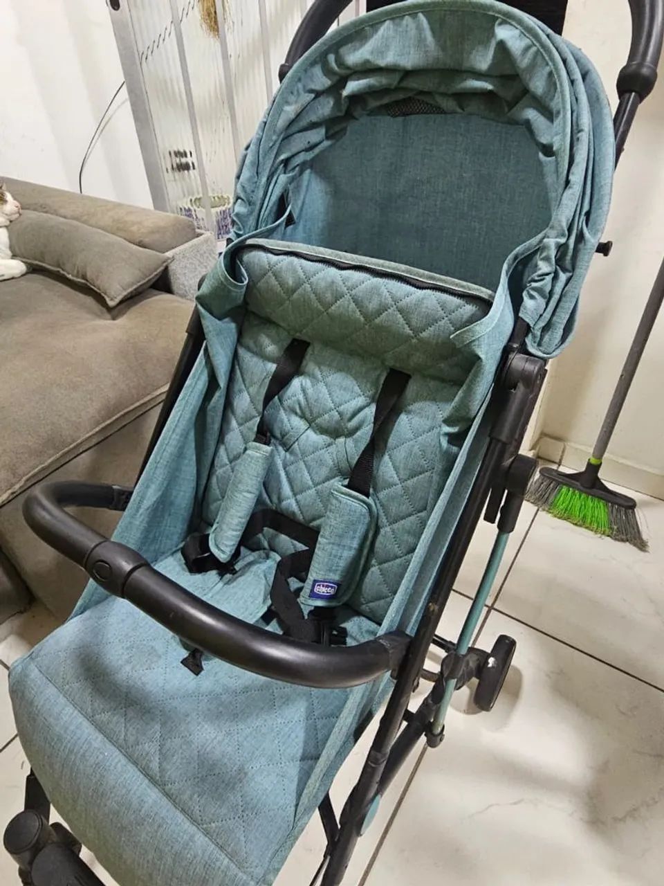 Carrinho de bebê da Chicco 