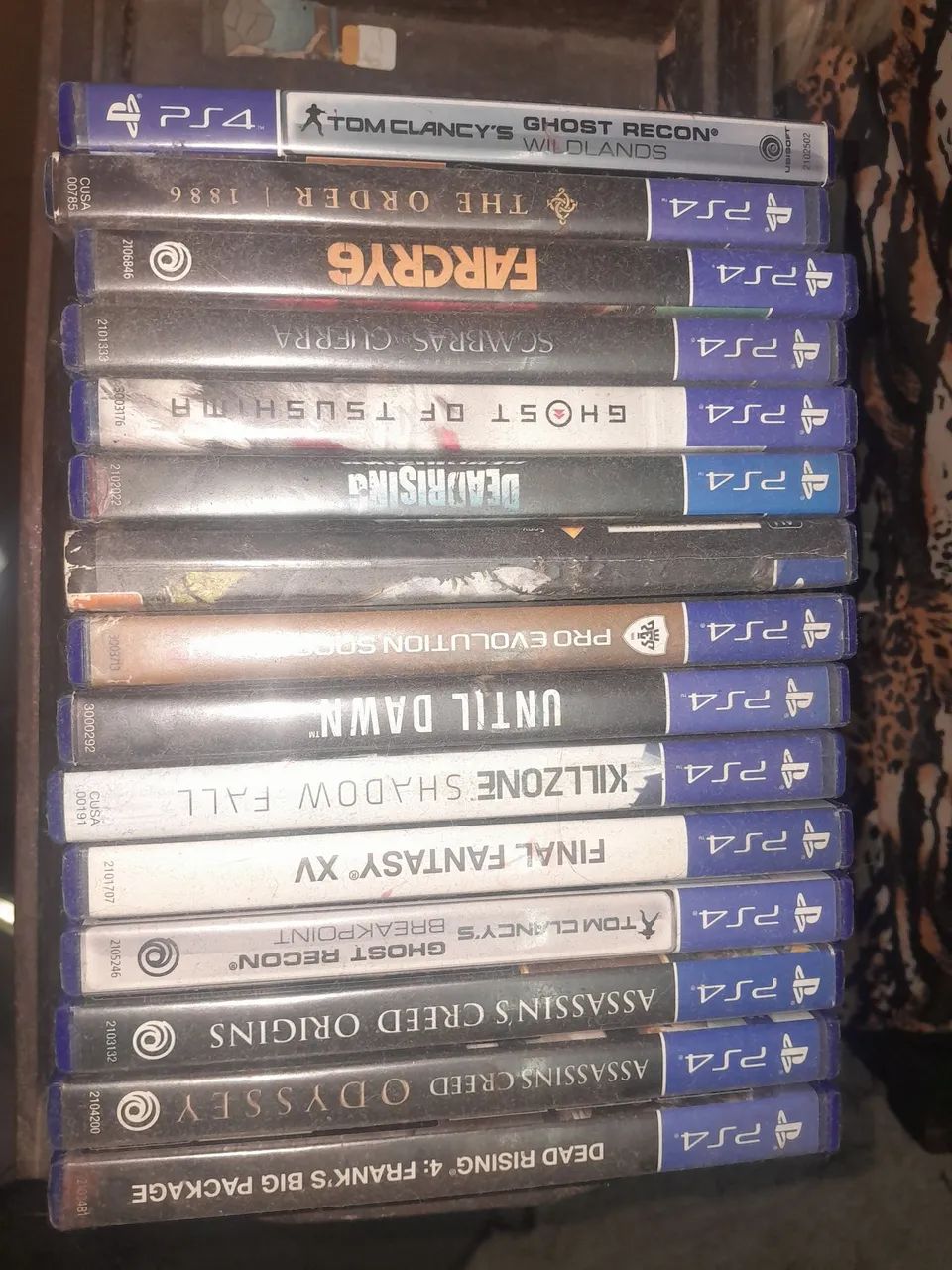 Vendo jogos de PS4 