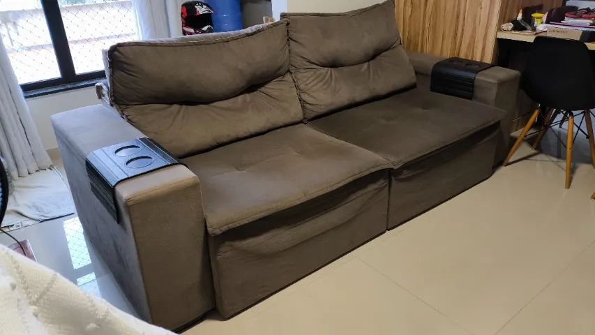 Sofá retrátil 2,30 metros - Foto 3