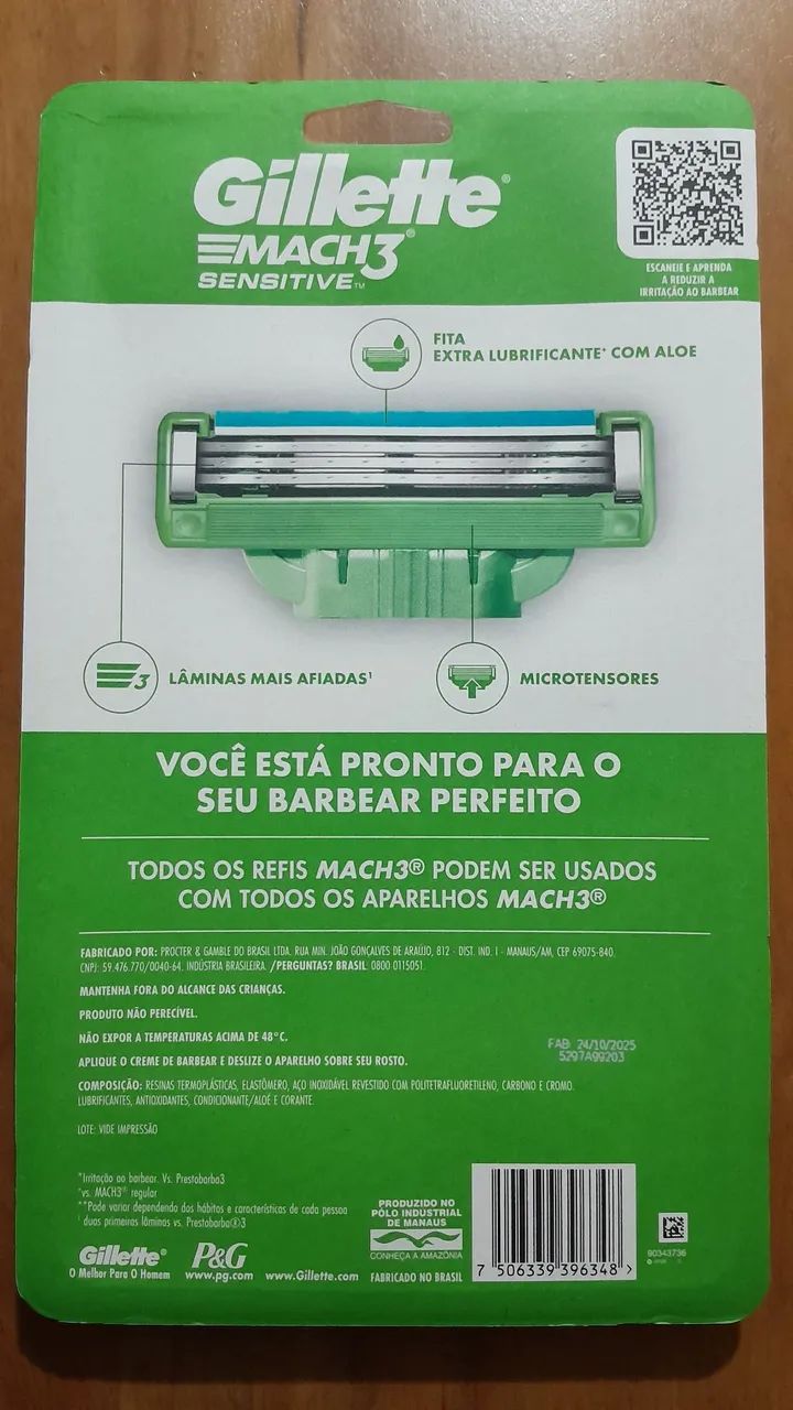 GILLETTE MACH 3 SENSITIVE 16 REFIS - Foto 2