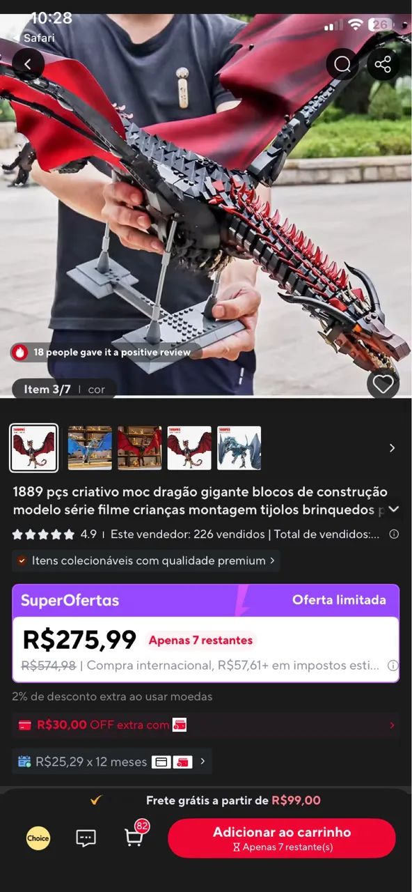 Dois kits lego + 5 mil peças - Foto 4