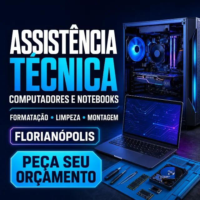 Assistência Técnica de Computadores e Notebooks