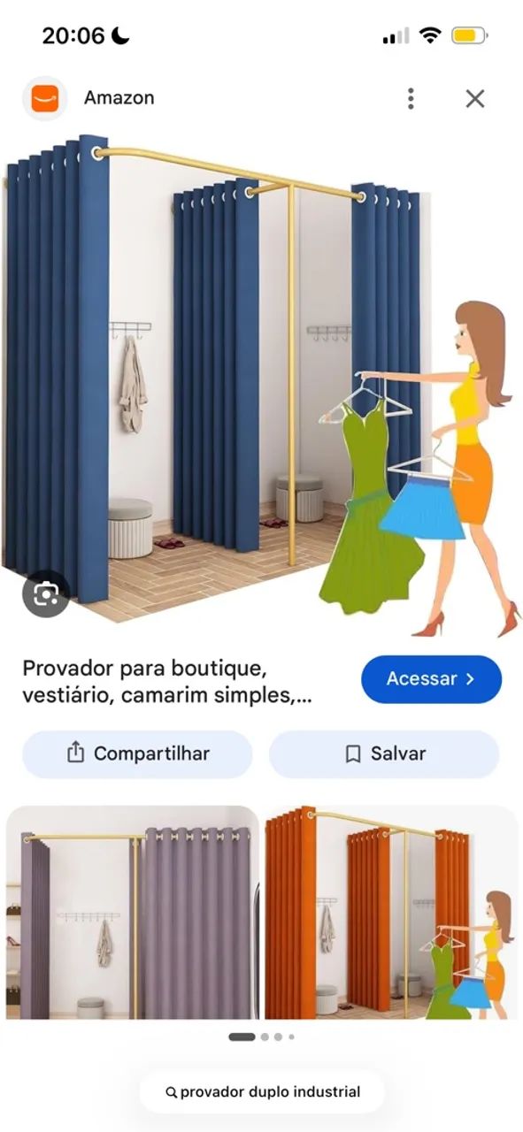 Arara industrial + provador  - Foto 5