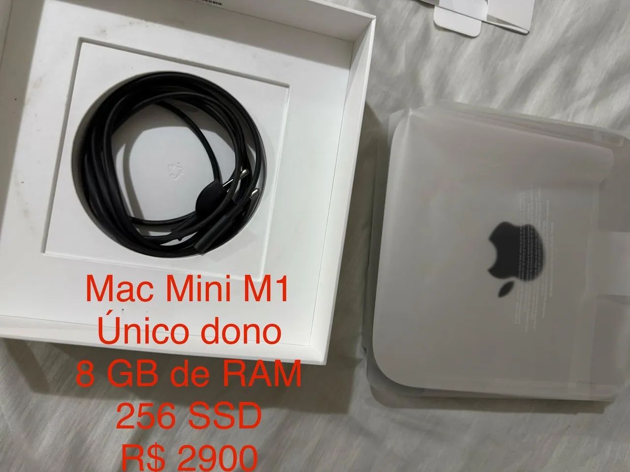 Mac Mini M1 (2020) 8GB RAM 256GB SSD Único Dono - Computadores e