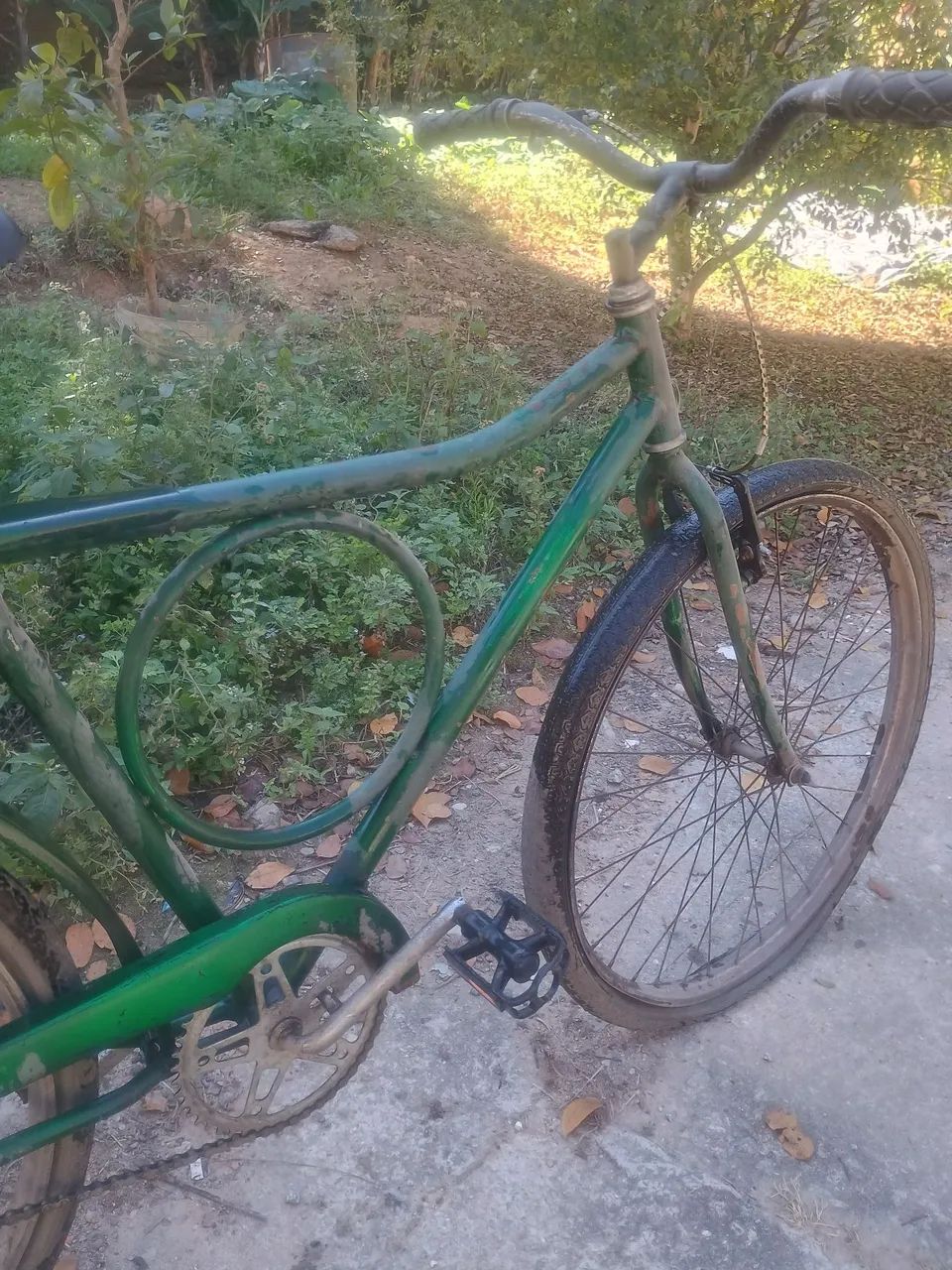 Bicicleta Monark antiga 