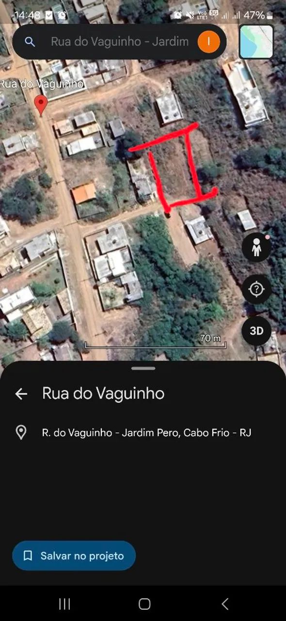 Terreno bosque do peró, entrada em estrada do guriri - Foto 5