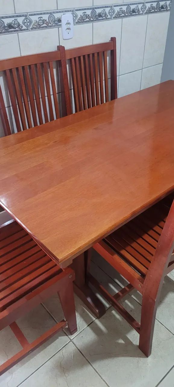 Mesa madeira maciça  - Foto 2