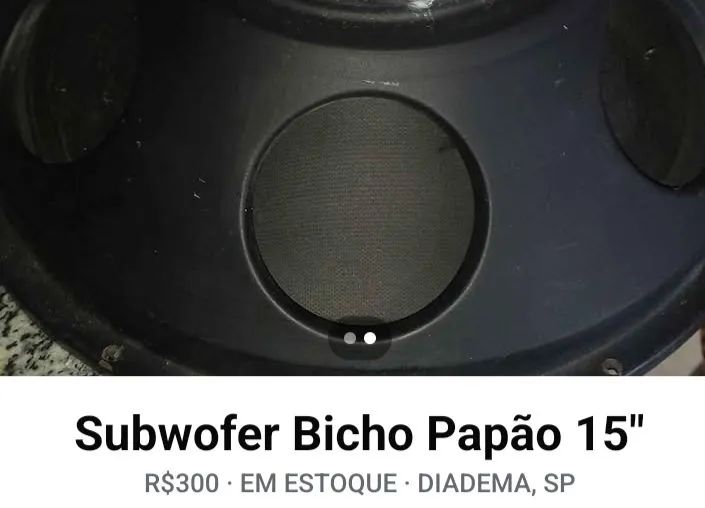 Subwofer bicho papão 800wats - Foto 2