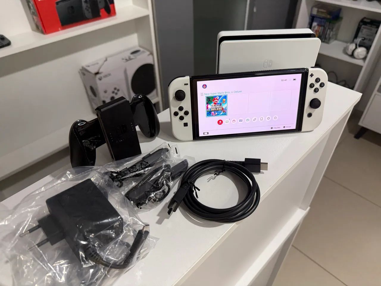 Nintendo Switch Oled 64Gb ( Loja Física ) - Consoles de Vídeo Game