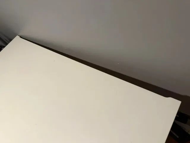 MESA DE ESCRITÓRIO ESCRIVANINHA OPPA 180X80 MM CAVALETES BRANCA - Foto 4