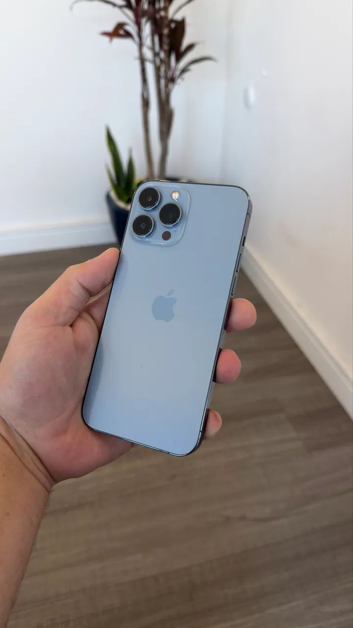 iPhone 13 Pro Max 128gb azul perfeito estado  - Foto 2