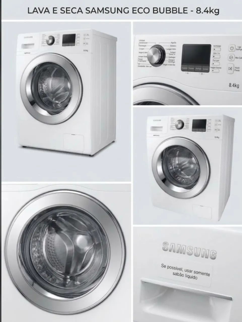 Lava e Seca 220v Samsung
