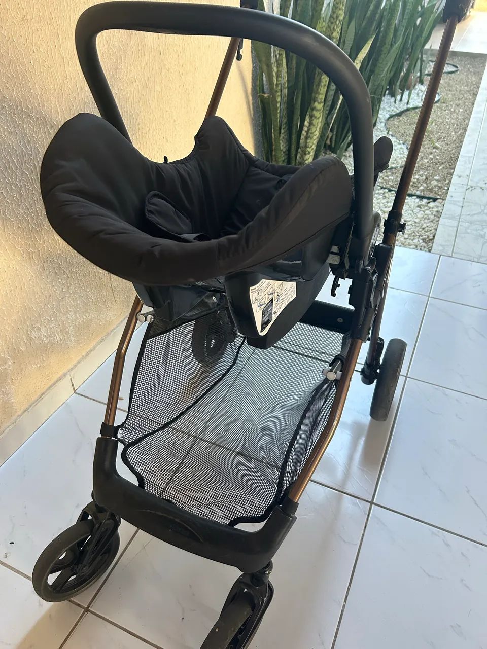 Carrinho de bebê - Marca Galzerano 3 em 1  - Foto 4