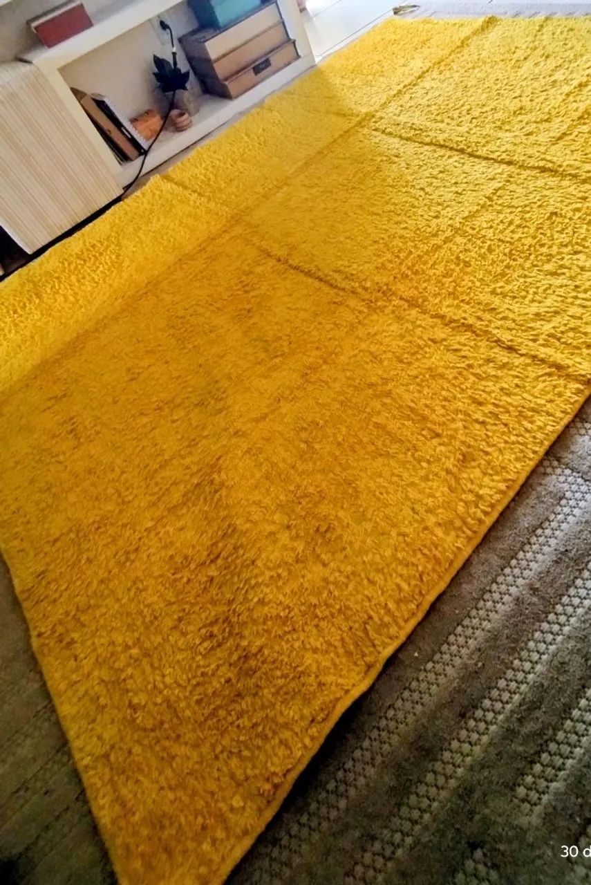 Tapete amarelo 150x200