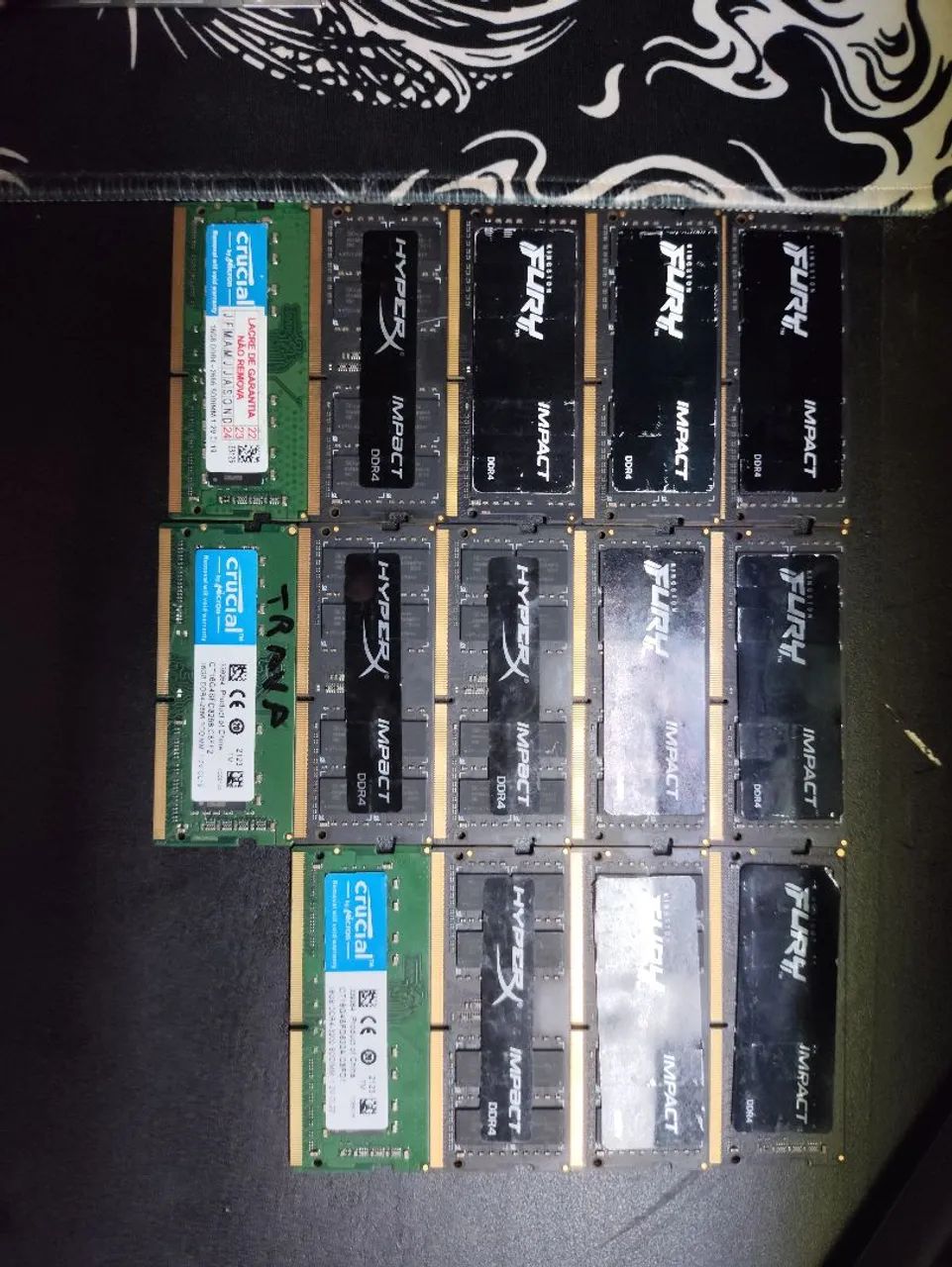 Lote Ssd e memória ram ddr4 - Foto 4