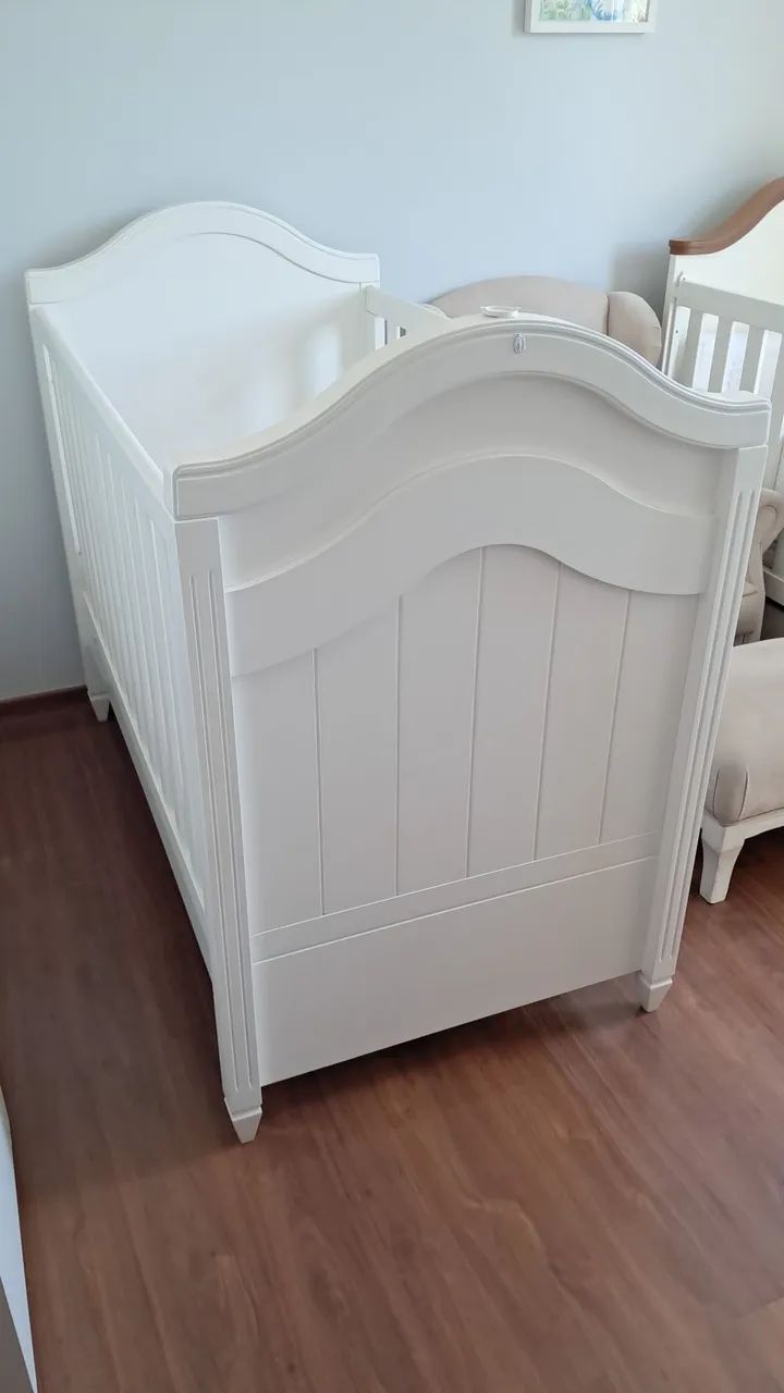 Berço Paris estilo colonial para bebe e criança  - Foto 3