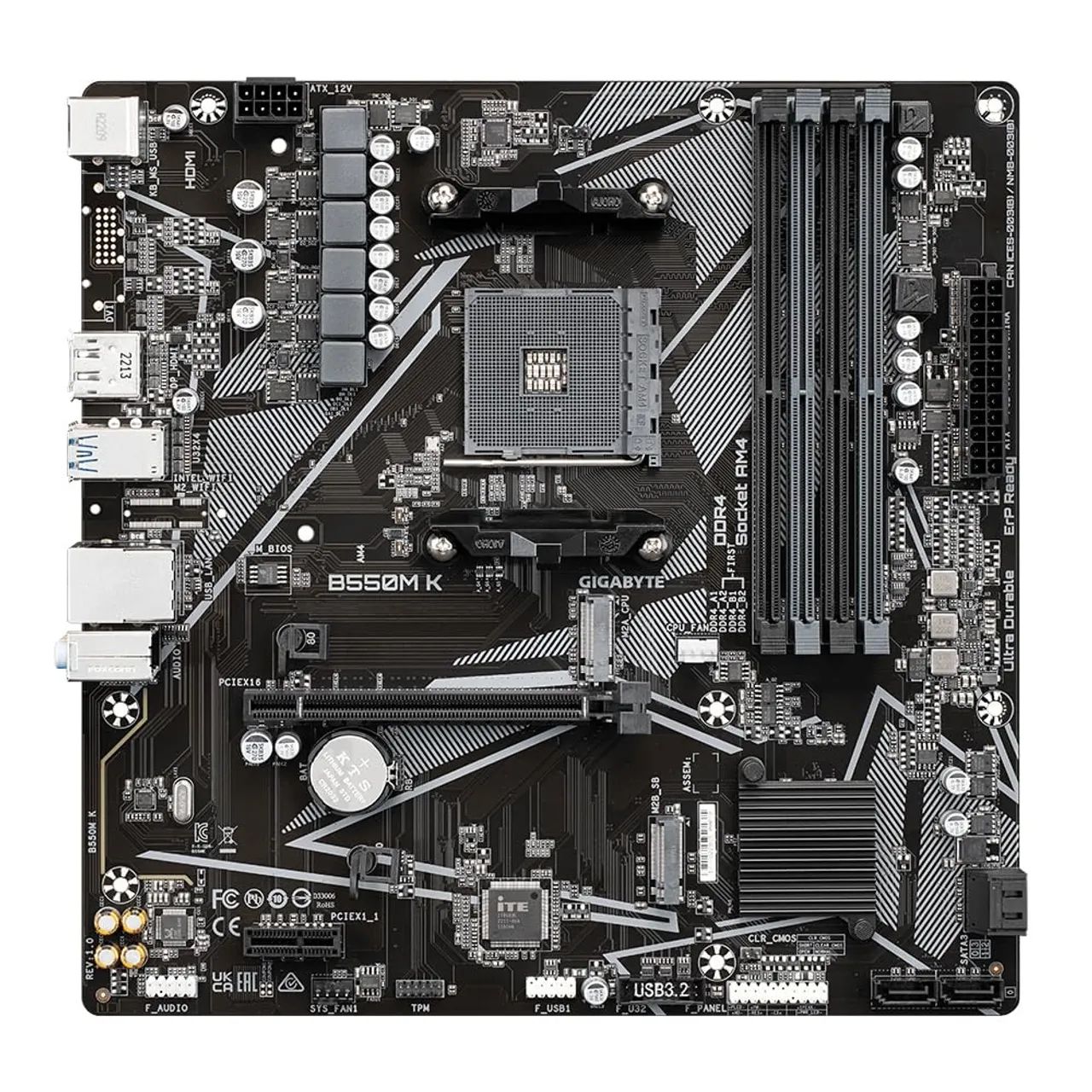 Placa mãe B550M K Gigabyte (NF/GARANTIA)