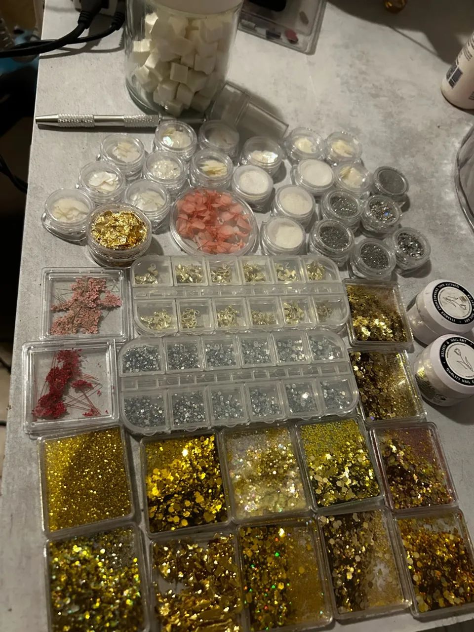 Kit De Decorações Para Unha Em Gel - Foto 4