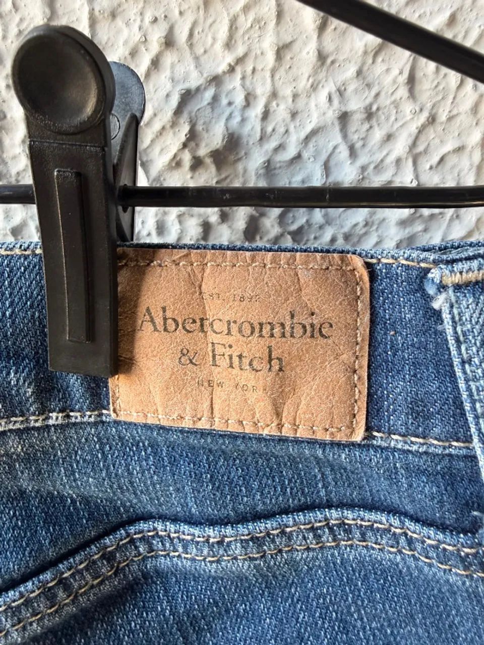 Bermuda jeans Abercrombie, feminina - Foto 4
