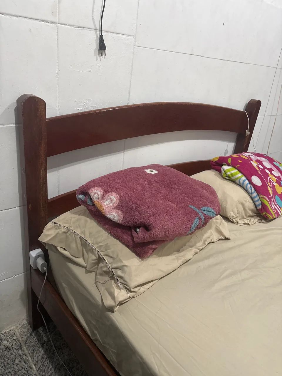 Cama casal de madeira  - Foto 2