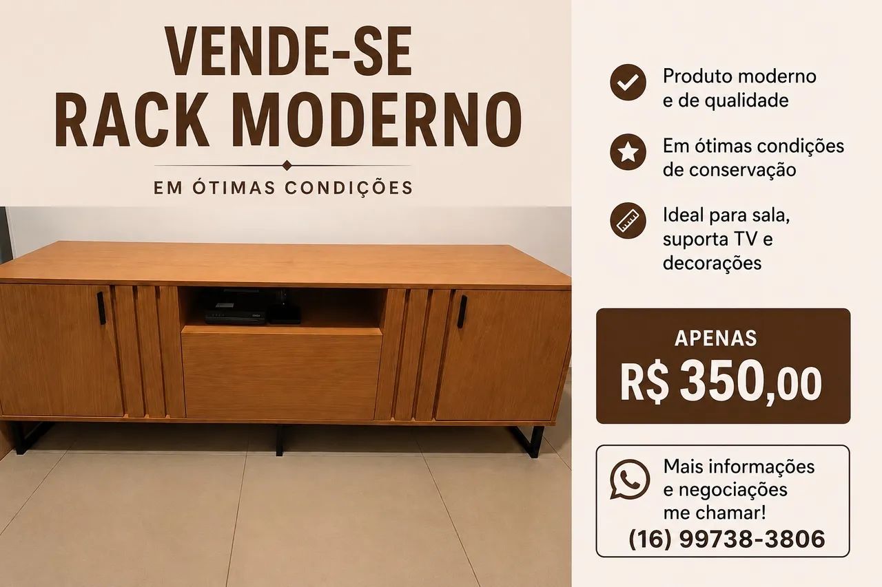 Vendo rack moderno