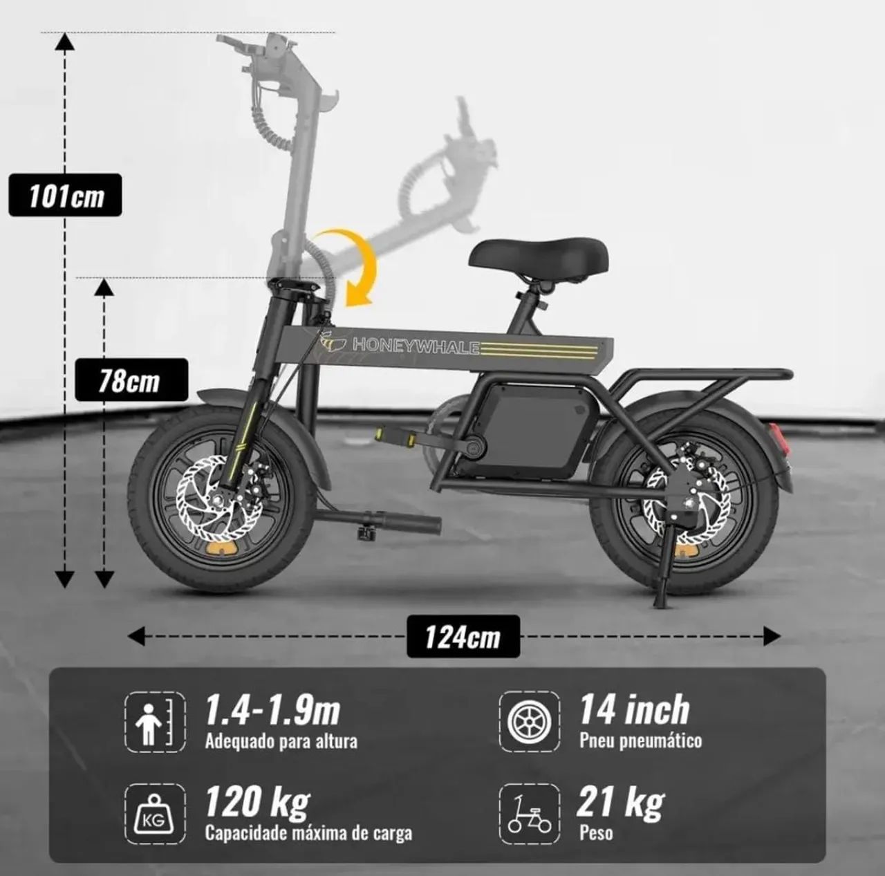 Bicicleta elétrica 