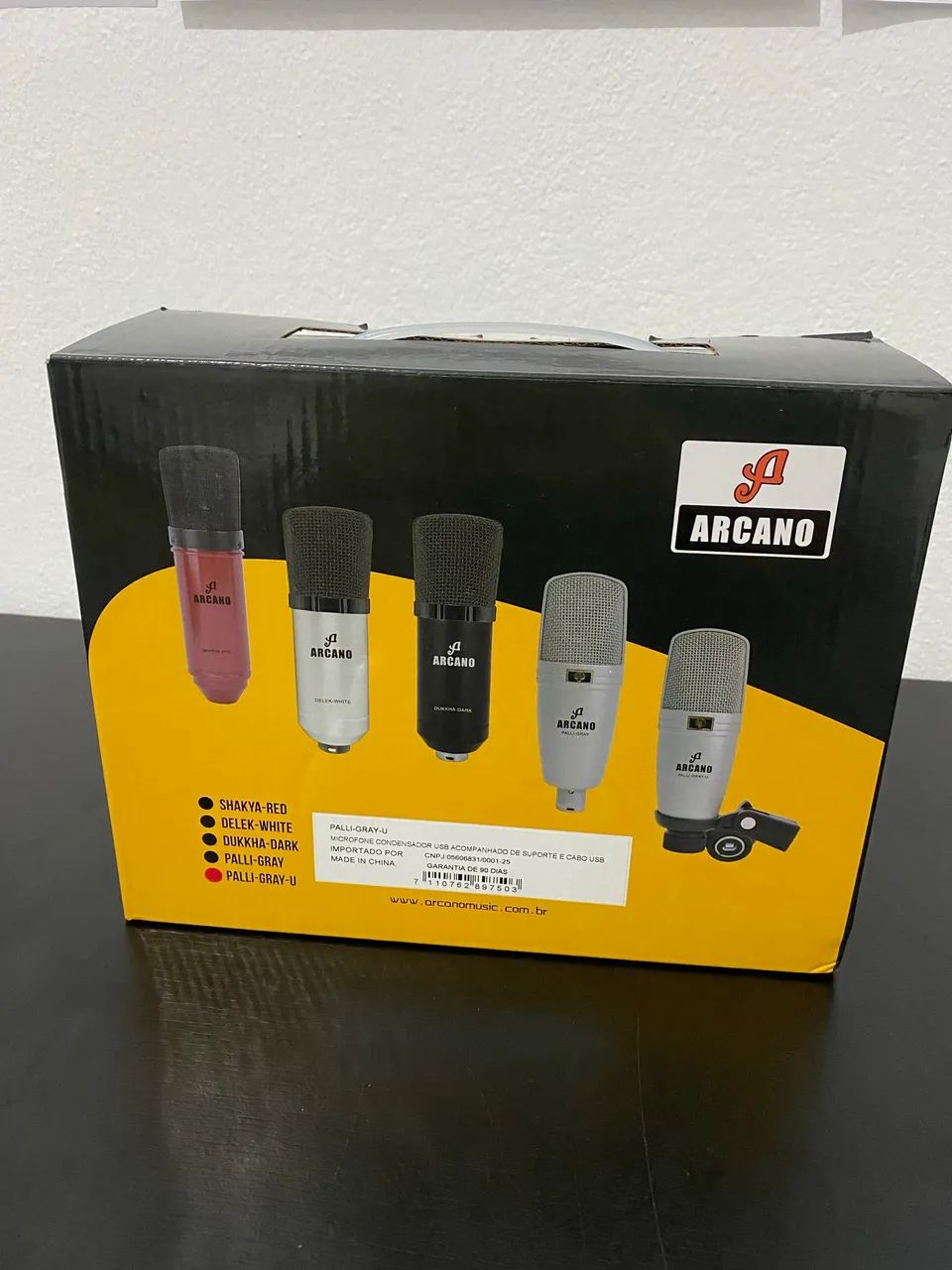 Microfone condensador USB Arcano PALLI-GRAY-U - Foto 3