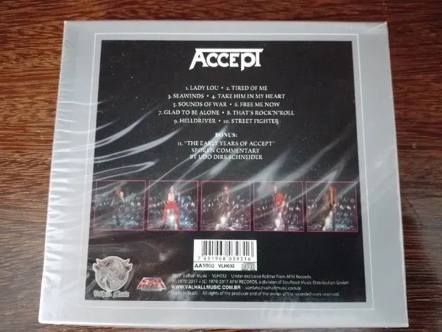 cd accept ( lacrado ) - Foto 2