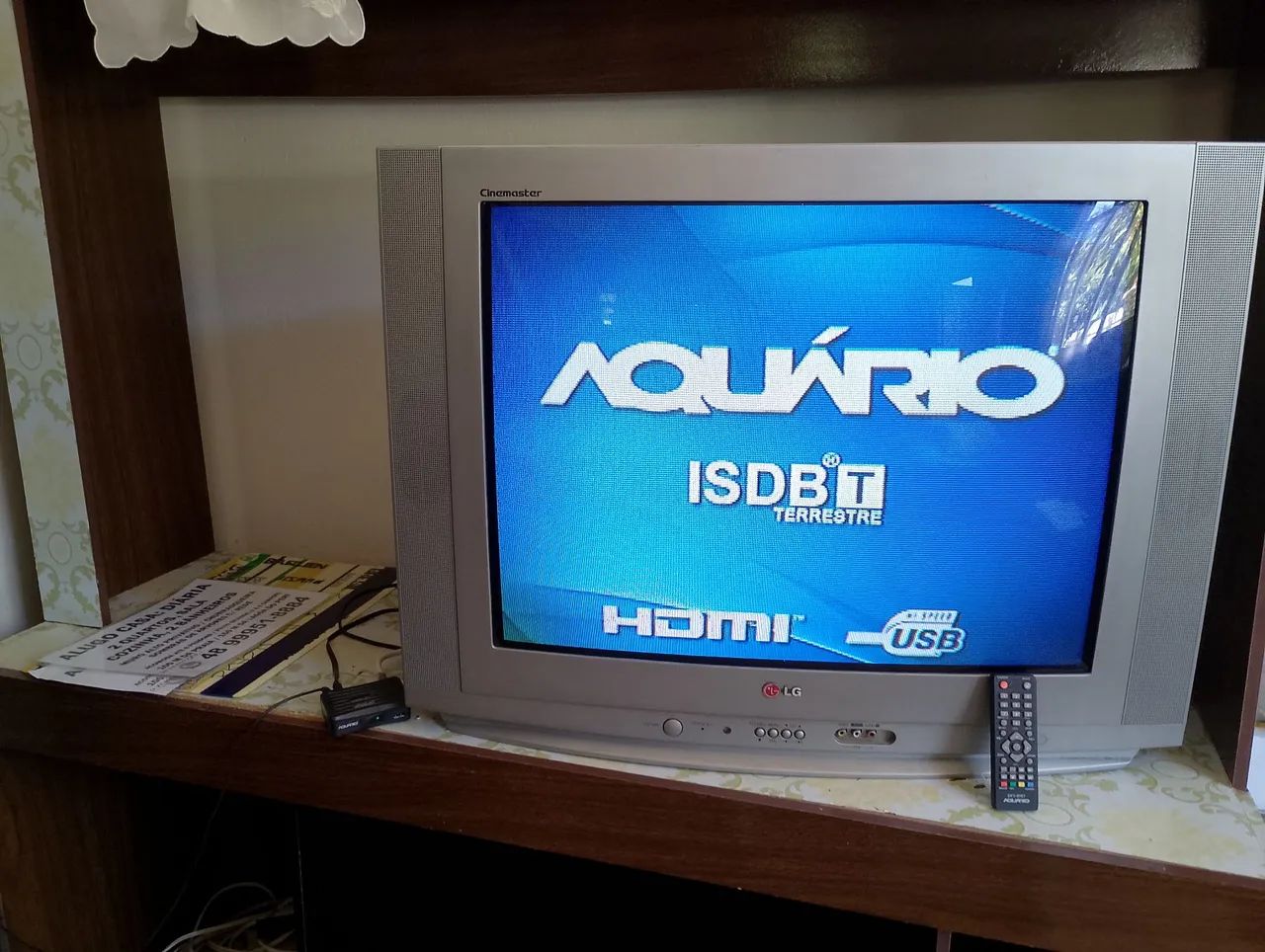 Tv lg cinemaster 40 ótimo estado - Foto 4