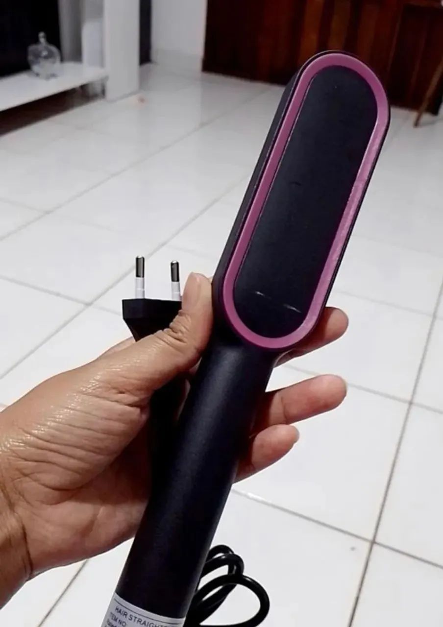 ESCOVA ALISADORA 3 EM 1 - PAGUE SÓ NA ENTREGA 
