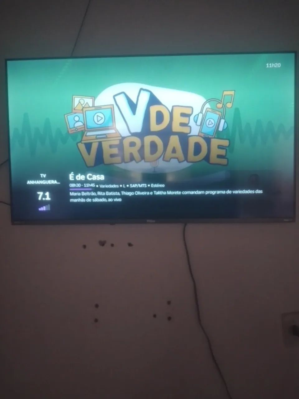 Televisão de 43"