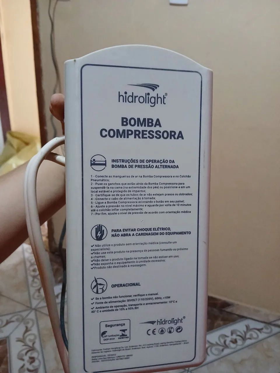 Colchão hospitalar