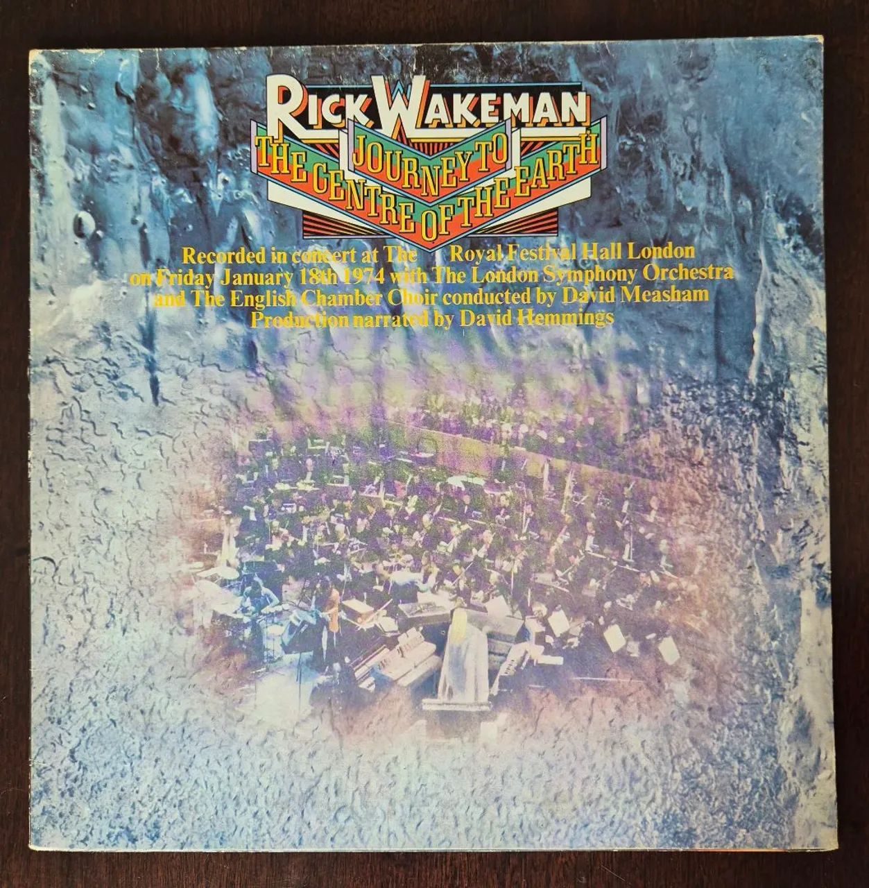 (未使用･未開封品)　Rick Wakeman - Journey To The Centre Of The Earth df5ndr3 Disco vinil Rick Wakeman - Journey To The Centre Of The Earth