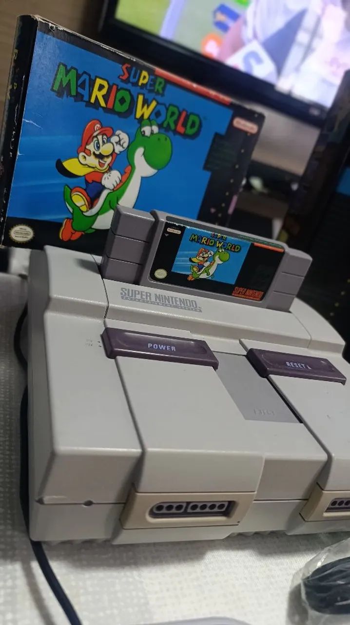 Super Nintendo +TV 