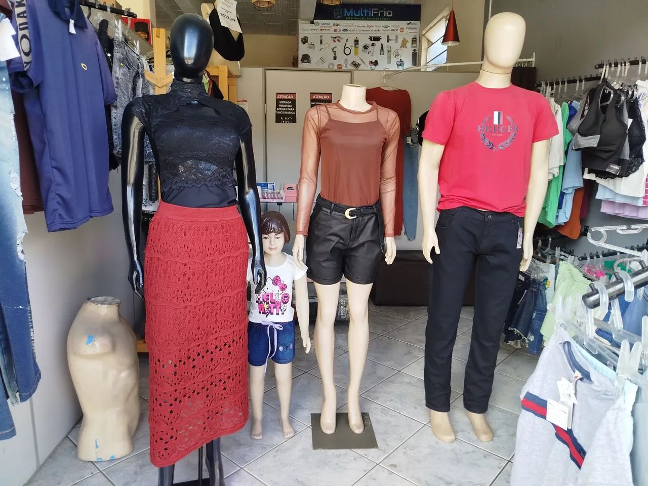 Manequins de loja