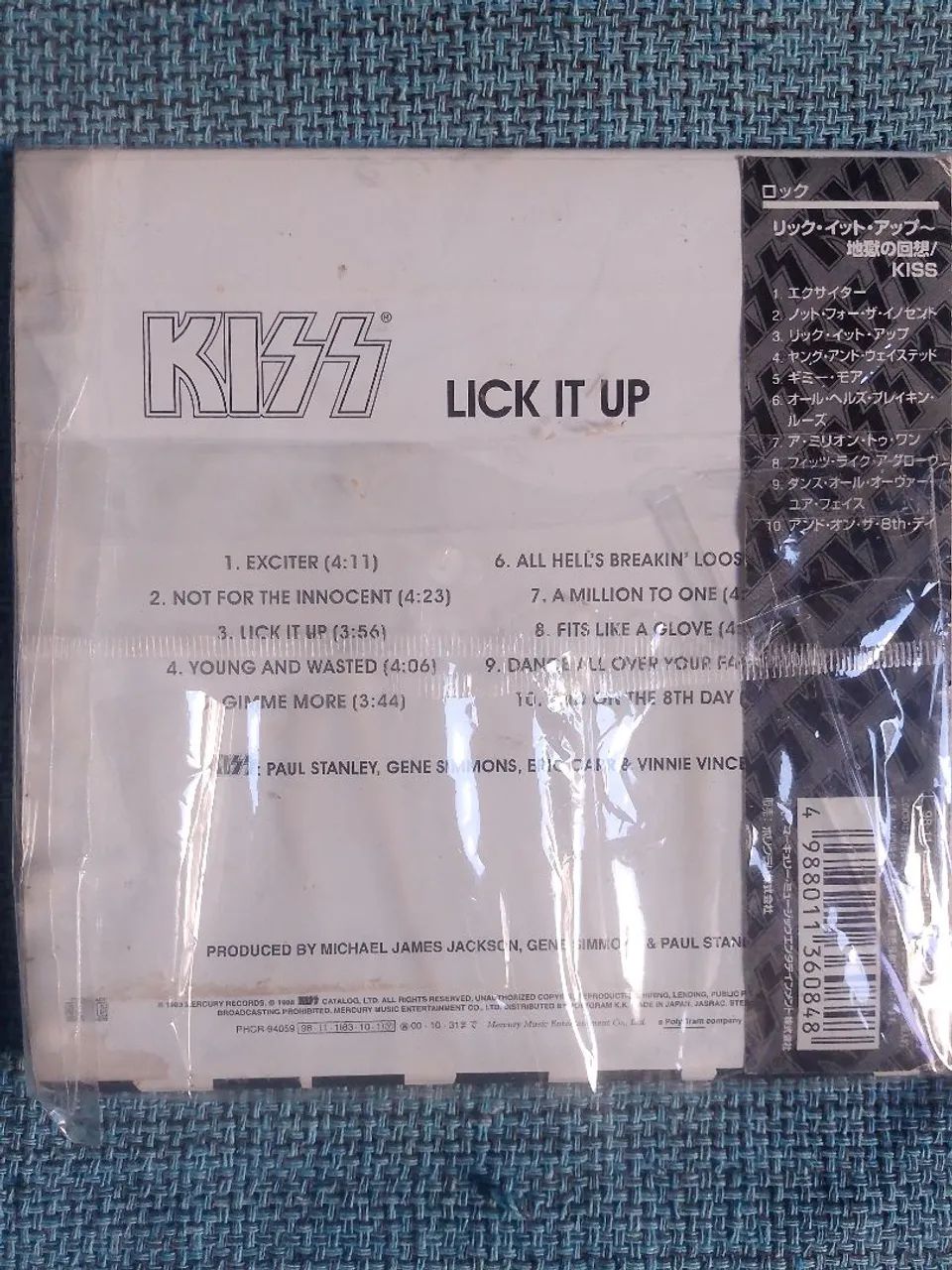 cd do Kiss importado japonês  - Foto 2