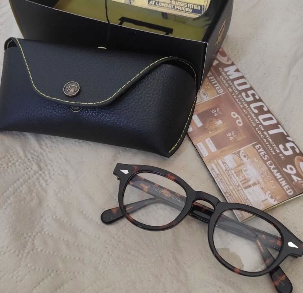 Óculos redondo vintage moscot  - Foto 2