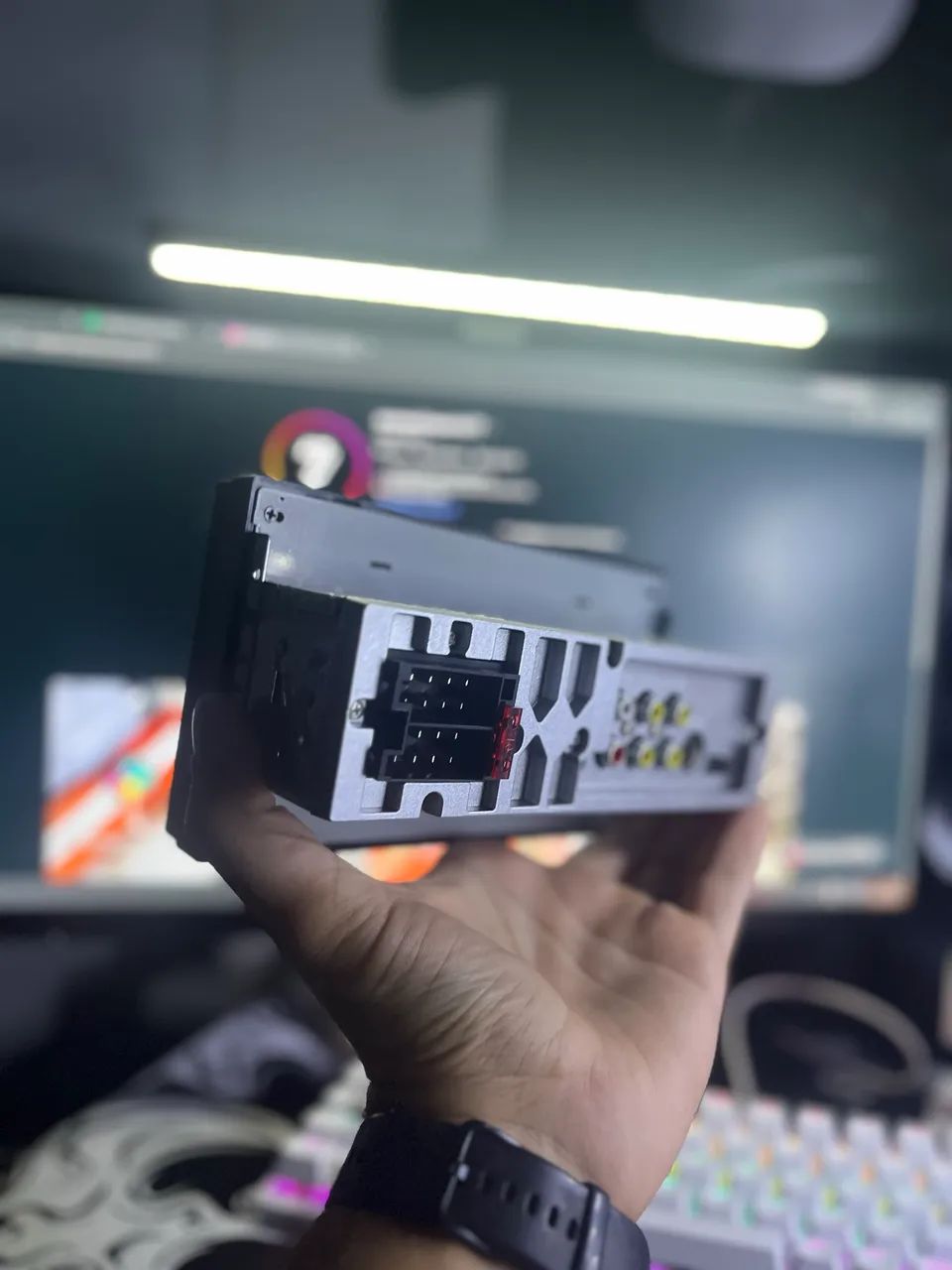 Multimídia 7 Polegadas 1DIN C-Play e Android Auto - Foto 3