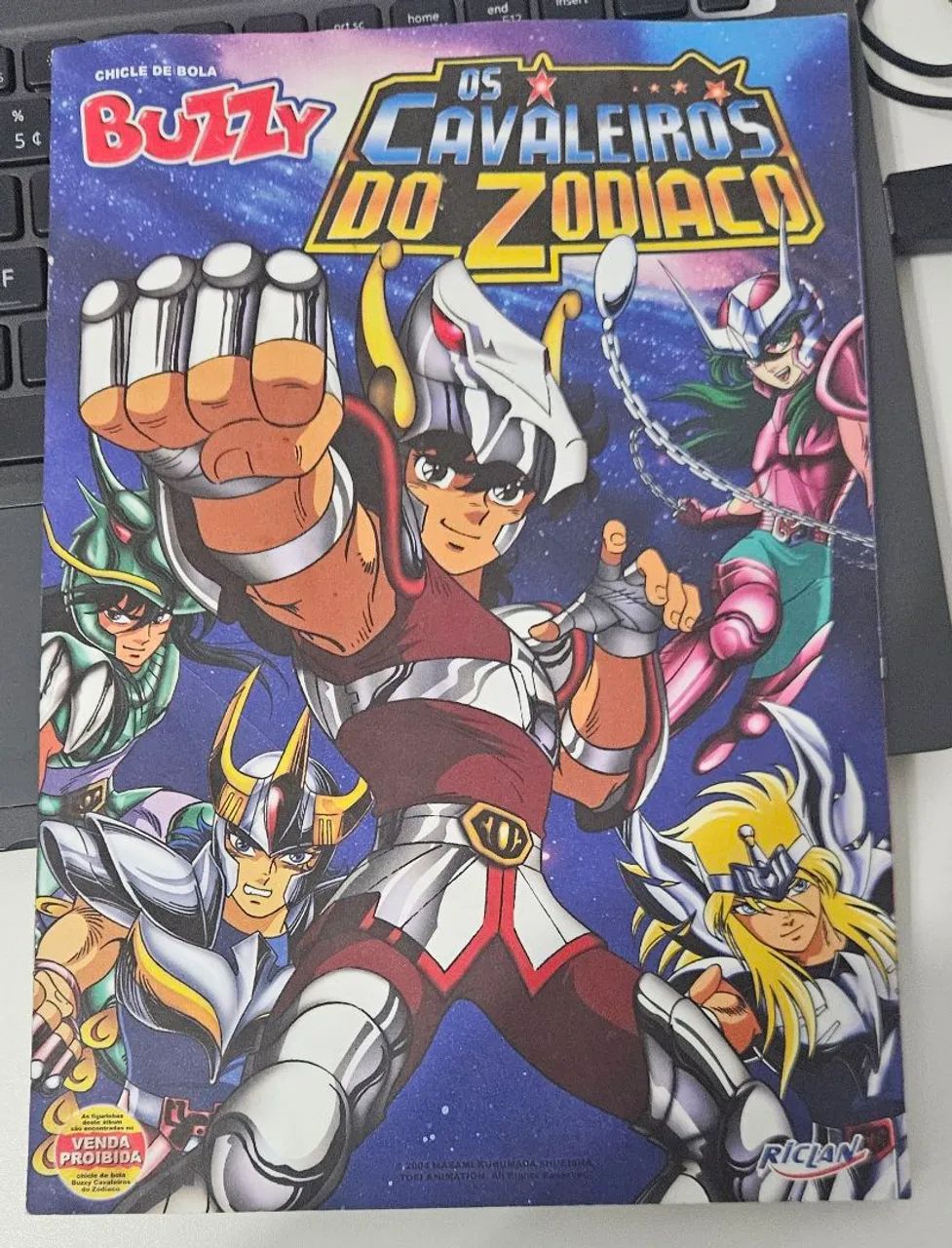 Album Buzzy Os cavaleiros do Zodiaco - Hobbies e coleções - Portão