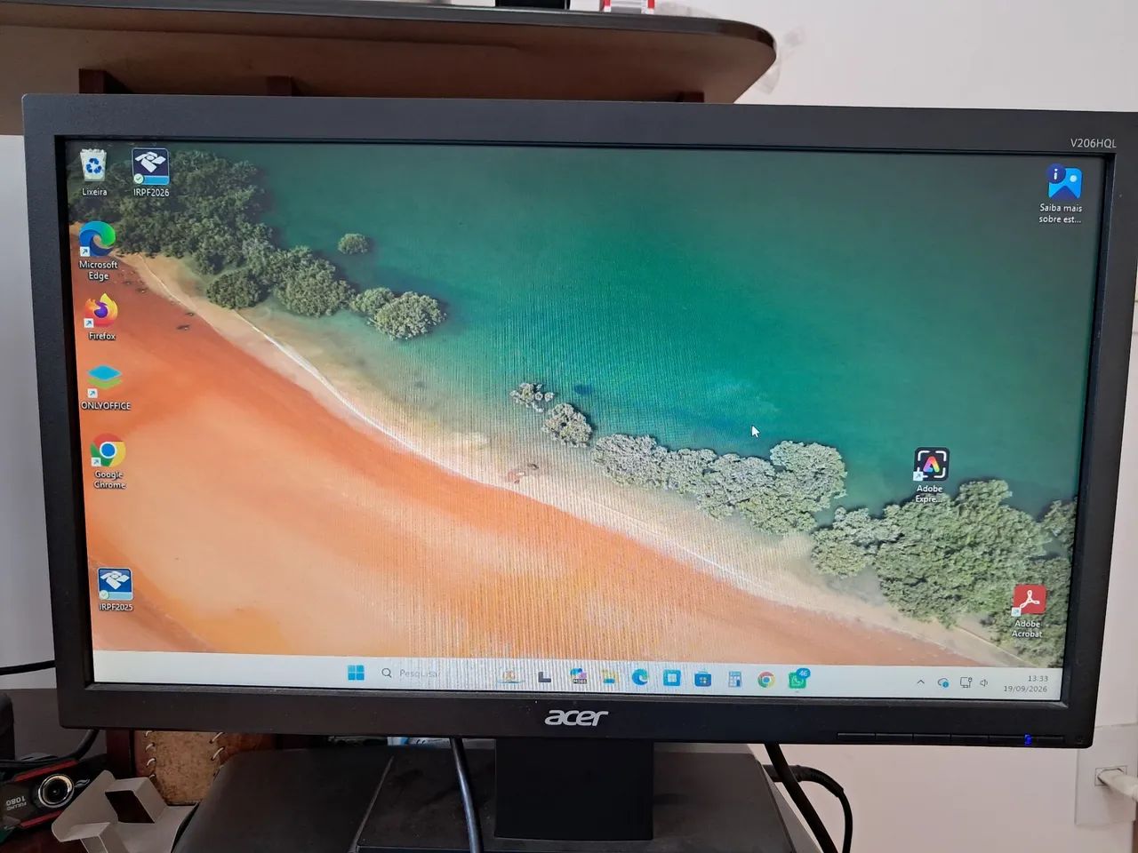 Monitor Acer V206HQL - Foto 4