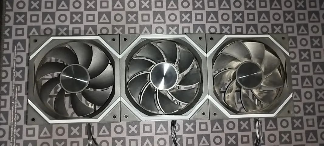 Kit 6 Fans ARGB (3 Jungle Leopard e 3 Coolcirc) - Foto 2