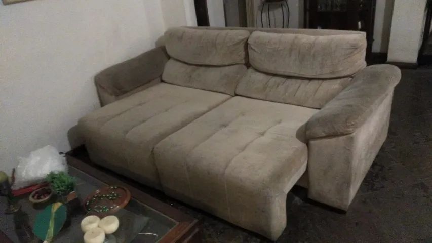 Sofá cama dois lugares - aceito proposta - Foto 2