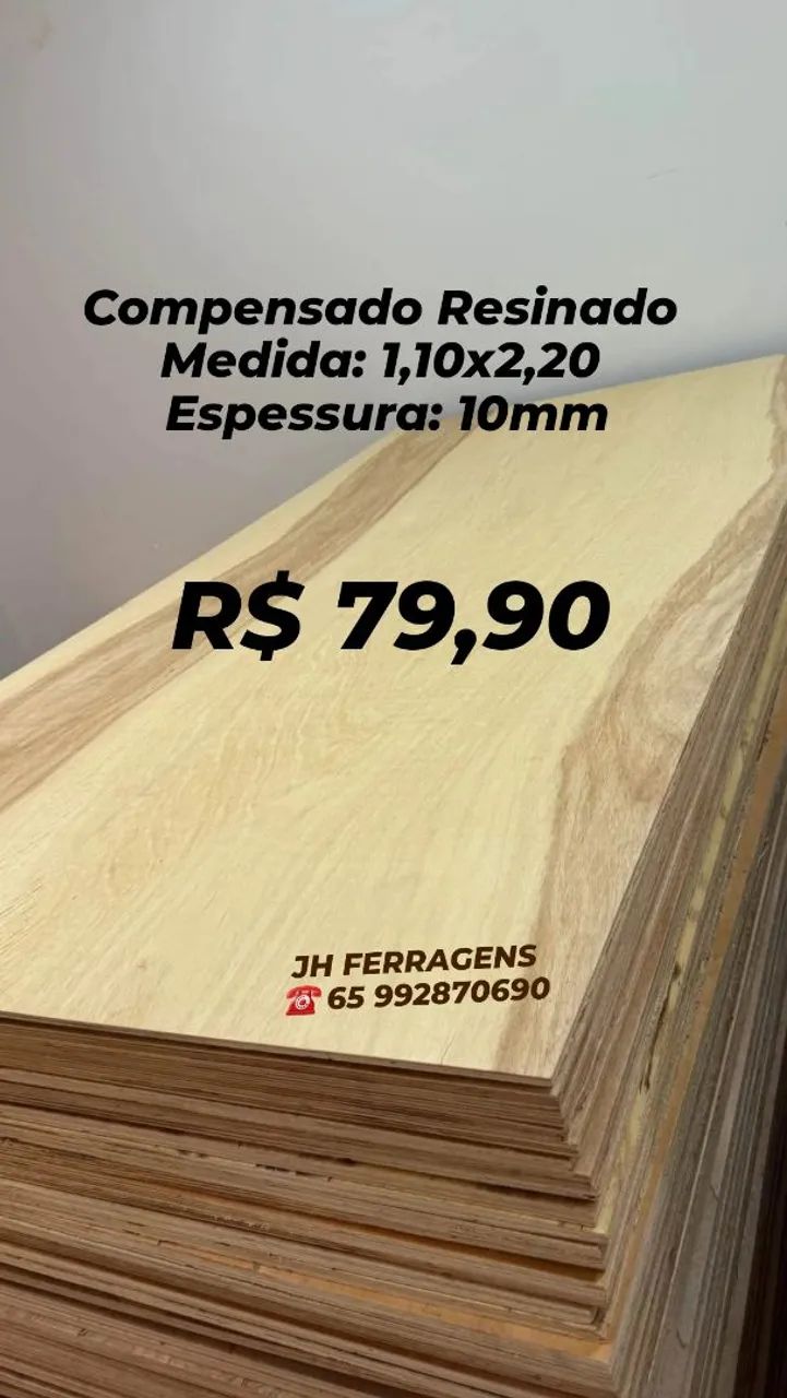 Compensado Resinado 10mm