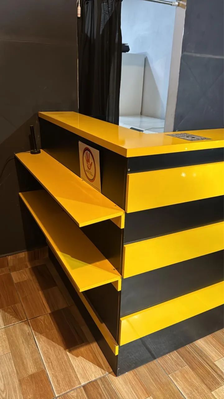 Balcão de lanchonete top!! MDF 