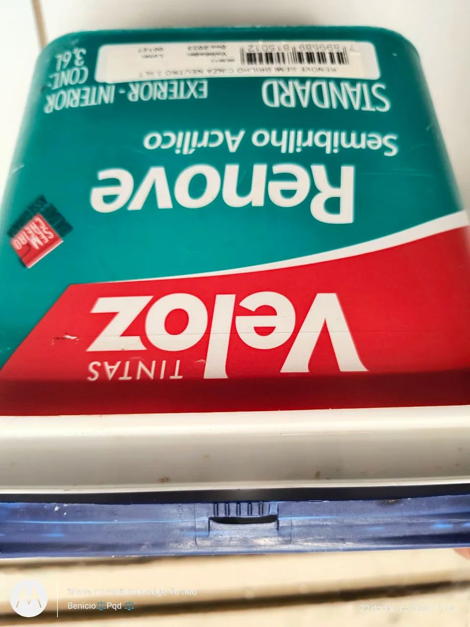 TINTAS SEMI BRILHO Cinza Neutro e Cinza claro  - Foto 4