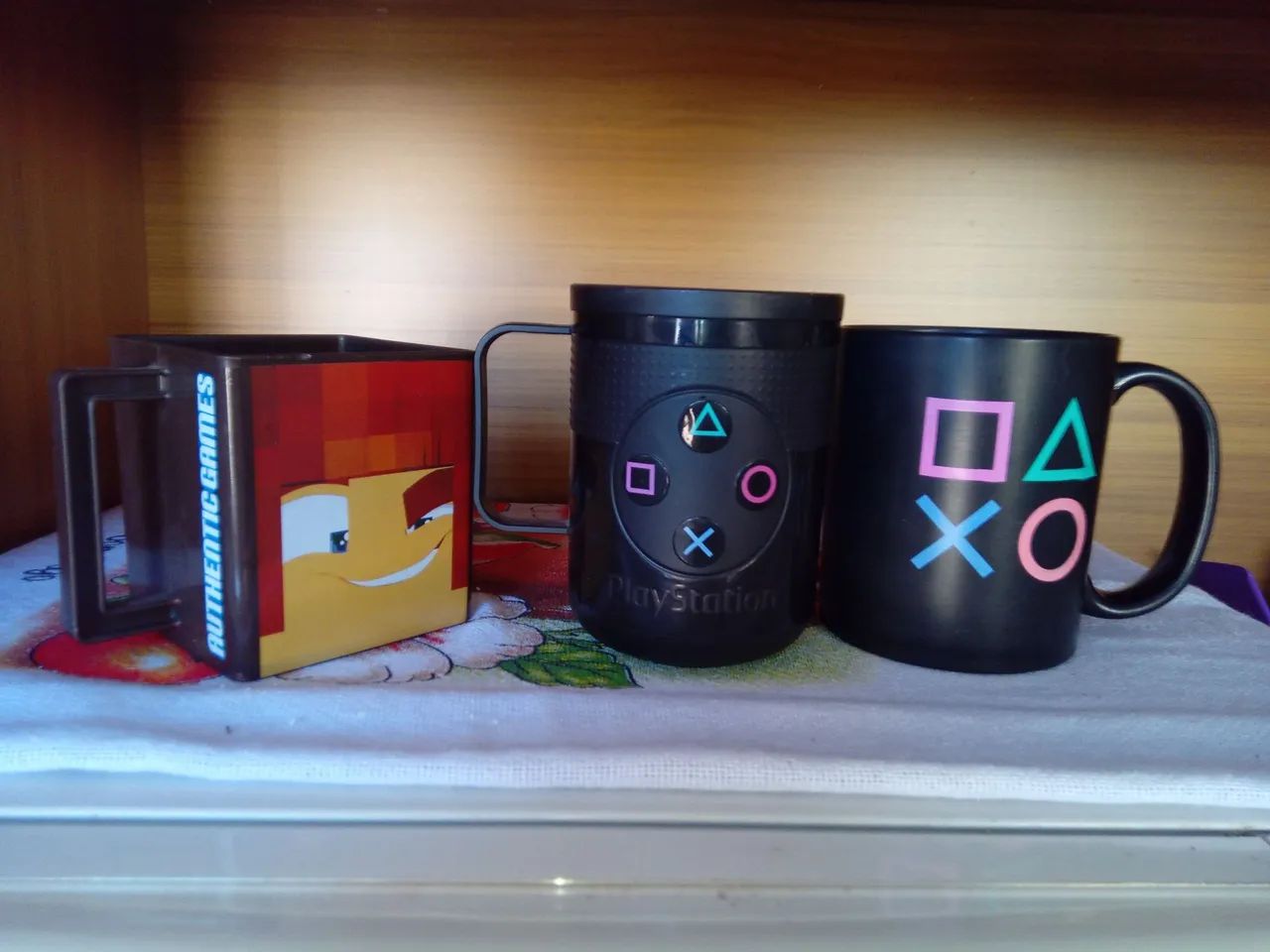Canecas PlayStation Game Lote com Três 