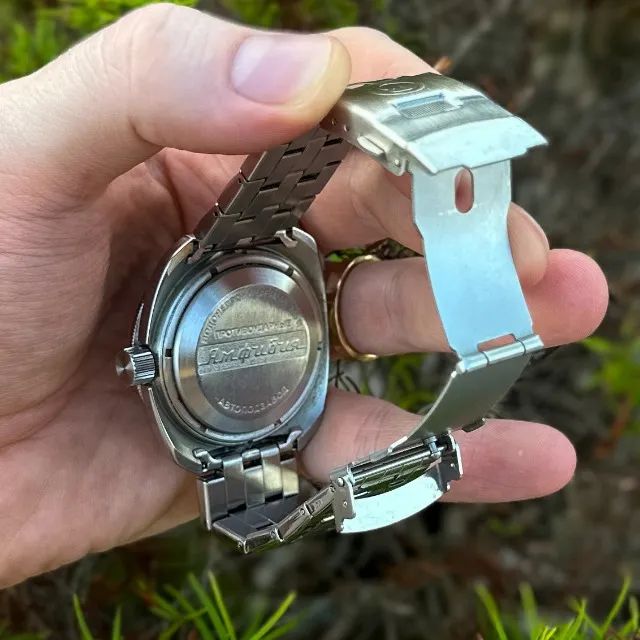 Relógio Russo Vostok Amphibia Classic Automático - Foto 3