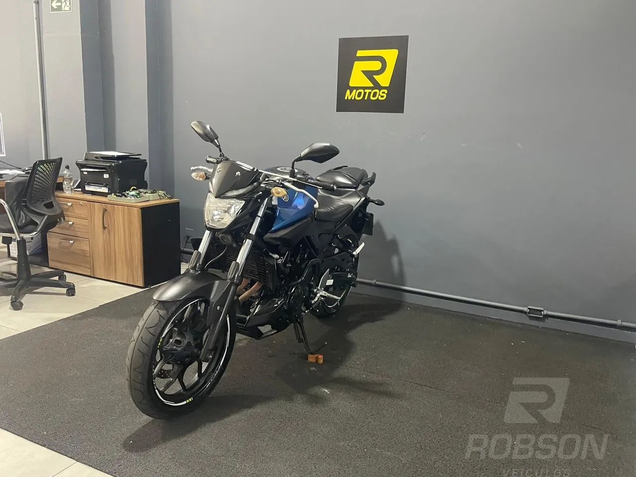 MT-03 321/ABS  AZUL 2017/2018 - Foto 4